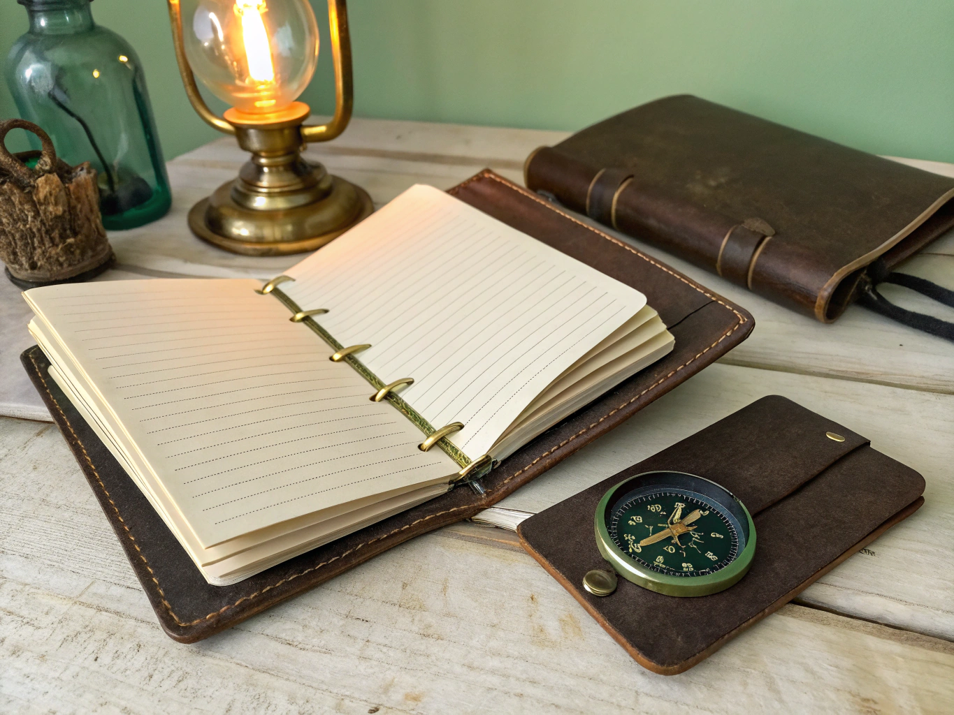 Finalizing a beautiful travel itinerary booklet